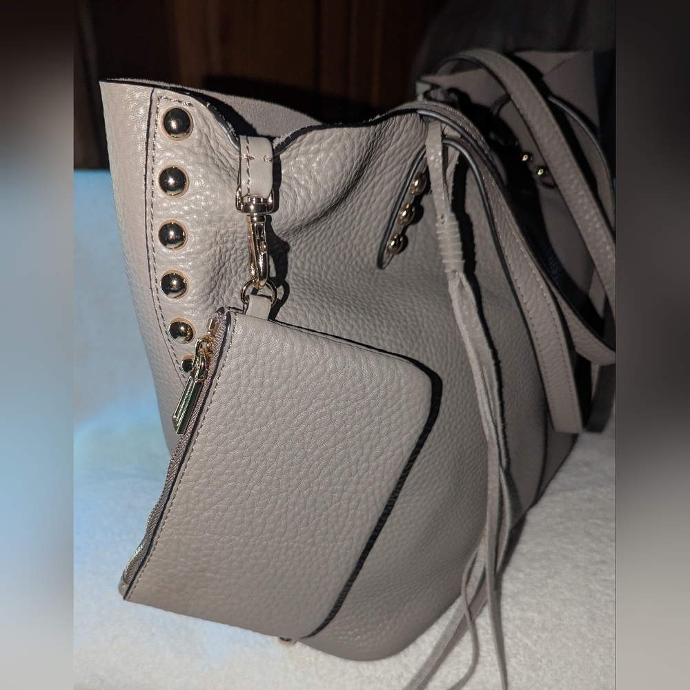 Rebecca Minkoff Gray Tote Bag with Spacious Design - Picture 2 of 12